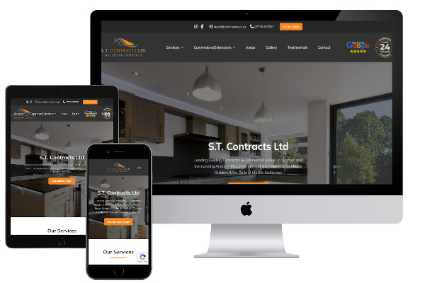 S.T. Contracts Ltd Website